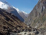 201 Looking Down The Miristi Khola Gorge